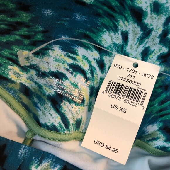 Offline By Aerie Real Me Xtra 7/8 Hi-Rise Legging Green/Blue Size XS - Picture 4 of 5